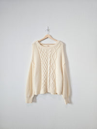 Free People Chunky Sweater (M)