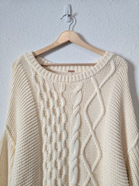 Free People Chunky Sweater (M)