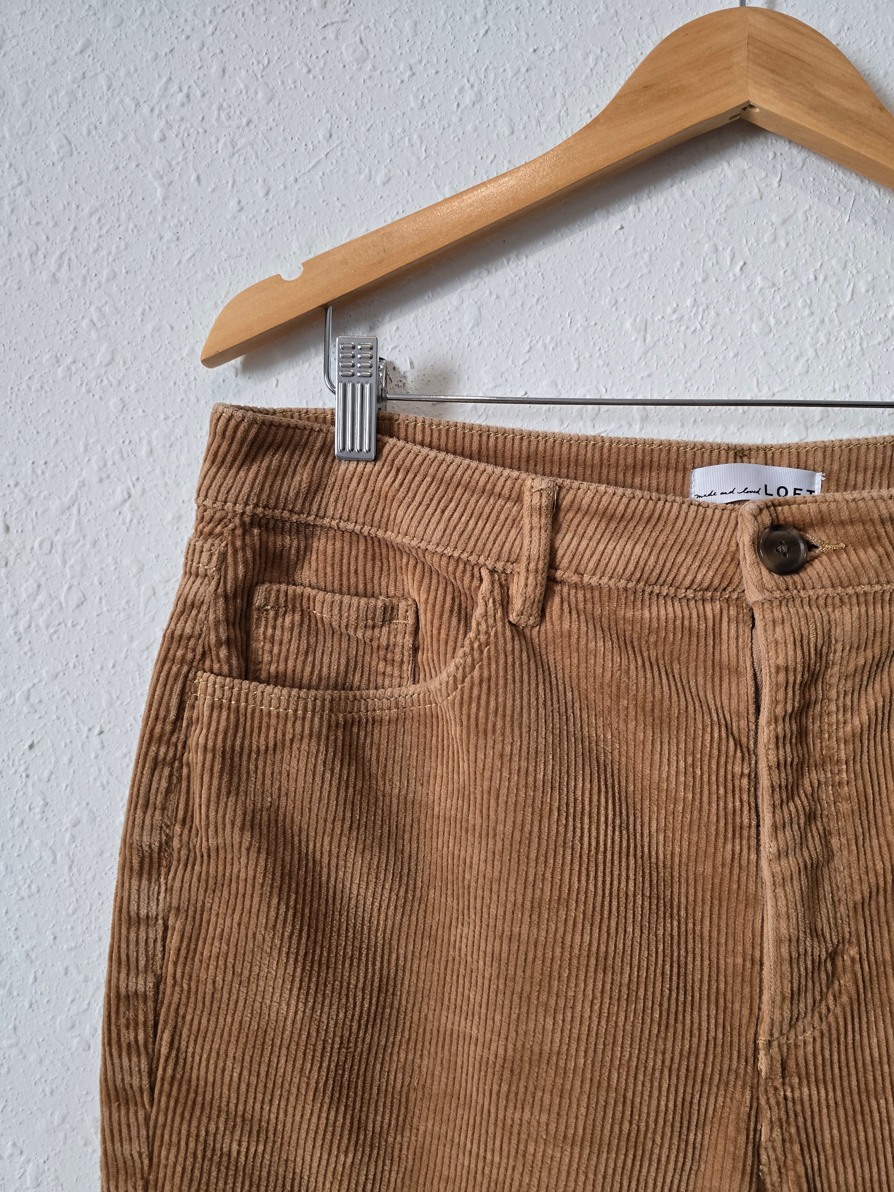 Loft Corduroy Straight Pants (31/12)