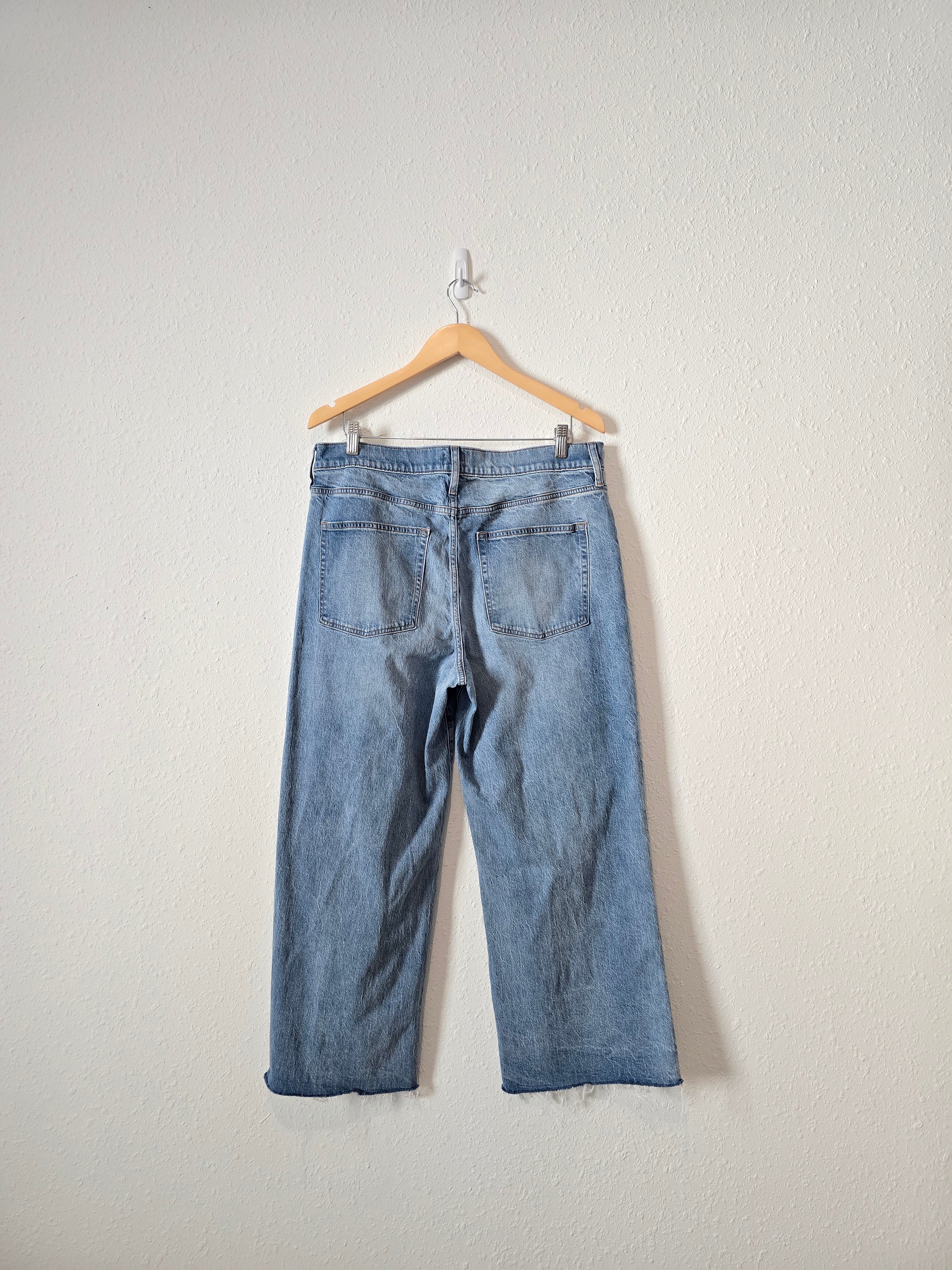 J.Crew Wide Leg Crop Jeans (32)