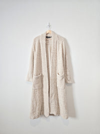 Vintage Knit Duster Cardigan (M)