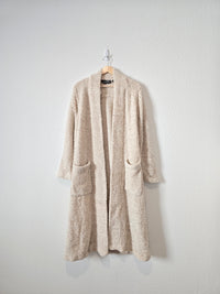 Vintage Knit Duster Cardigan (M)