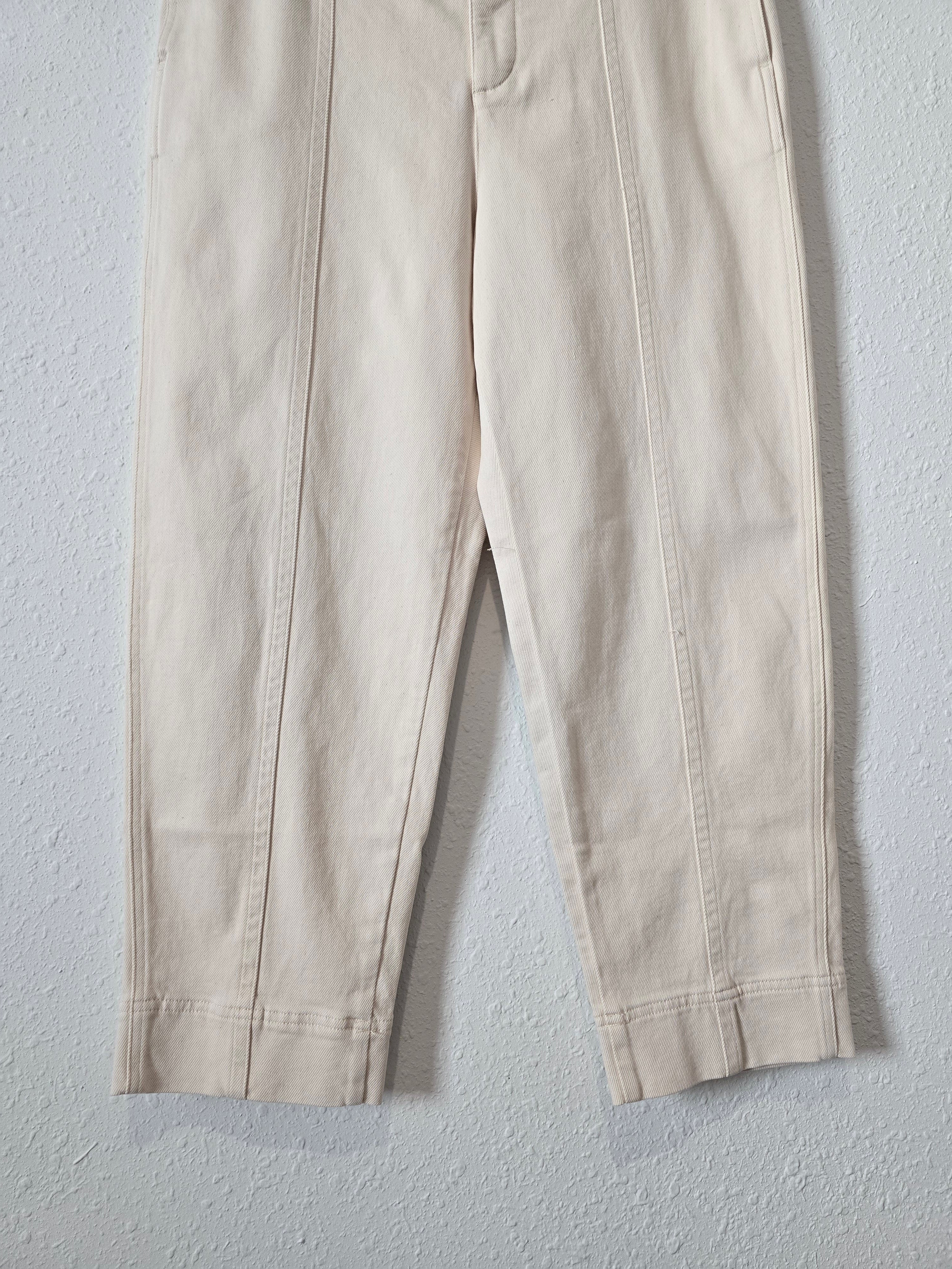 NEW J.Crew Ecru Straight Jeans (32)