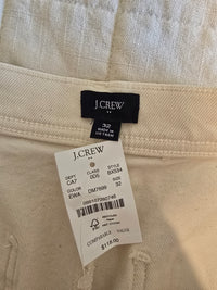 NEW J.Crew Ecru Straight Jeans (32)