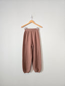 NEW Brown Waffle Knit Pants (XS)