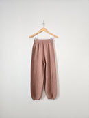 NEW Brown Waffle Knit Pants (XS)