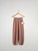 NEW Brown Waffle Knit Pants (XS)