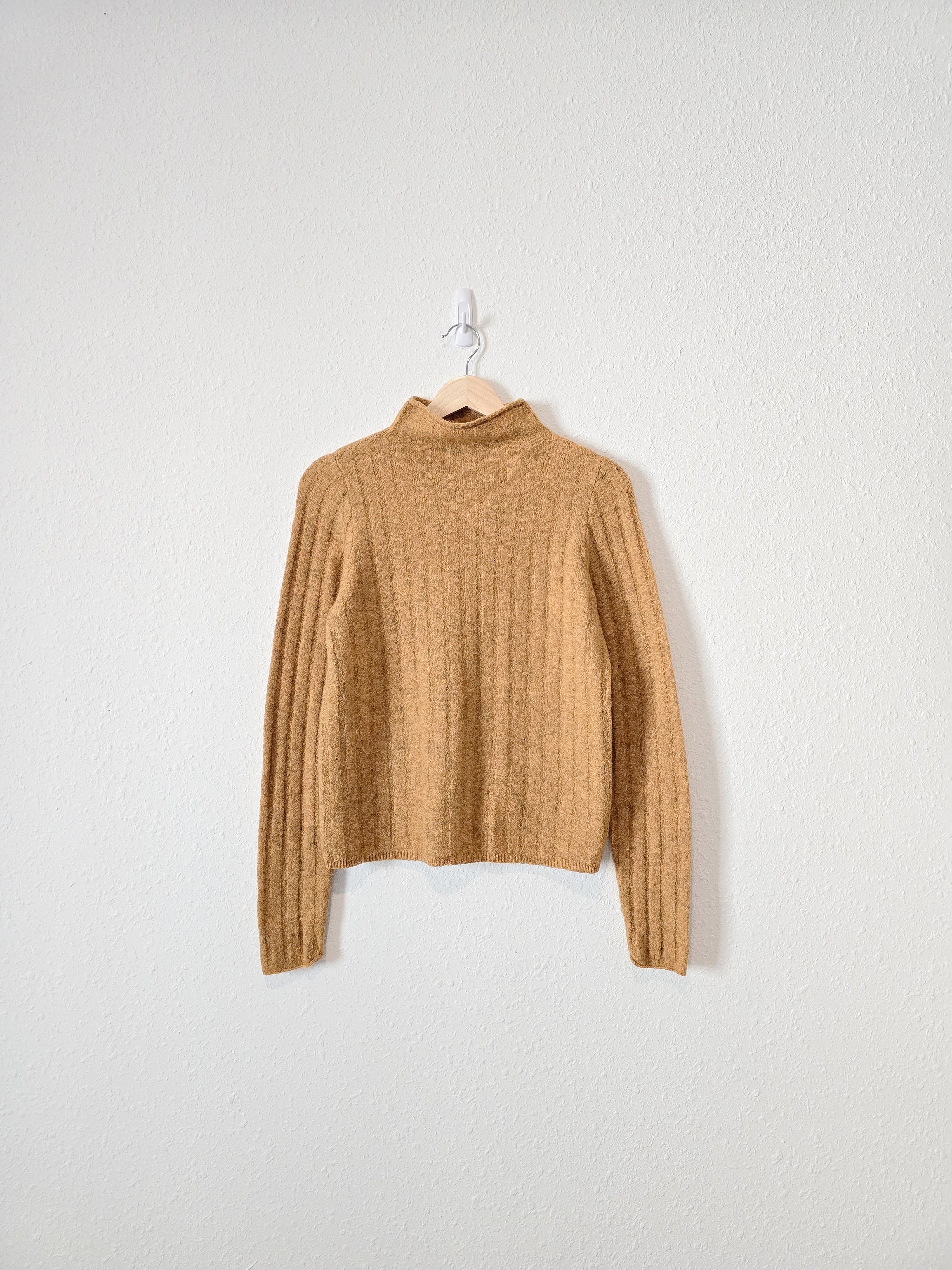Madewell Ribbed Mockneck Sweater (M)