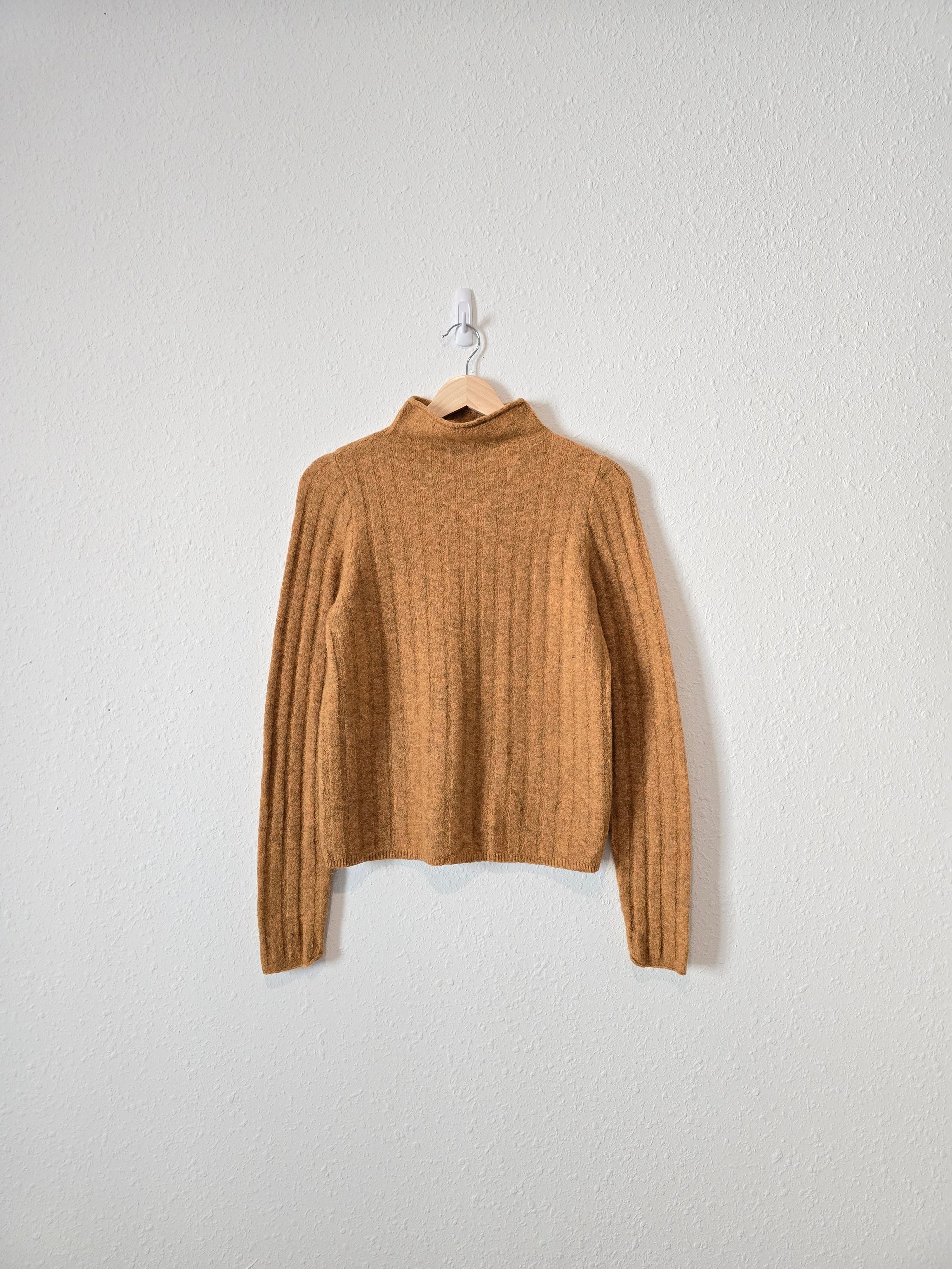 Madewell Ribbed Mockneck Sweater (M)