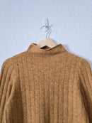 Madewell Ribbed Mockneck Sweater (M)