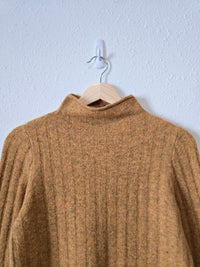 Madewell Ribbed Mockneck Sweater (M)