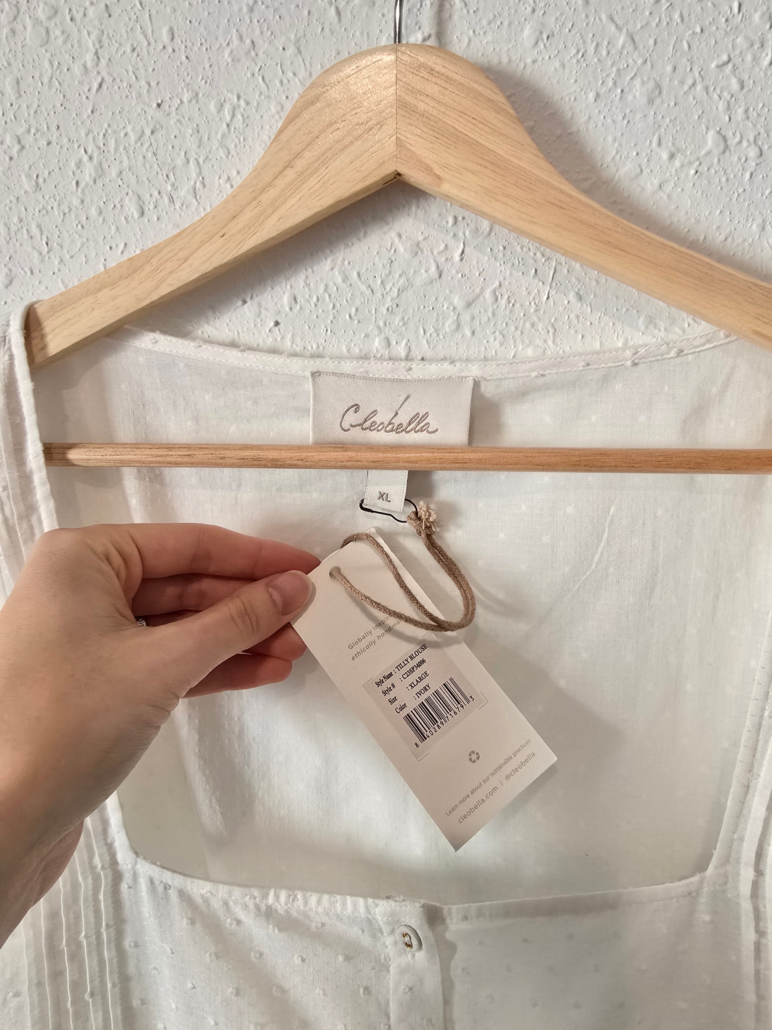 NEW Cleobella Cottagecore Blouse (XL)