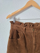 Brown Cord Wide Leg Pants (M)