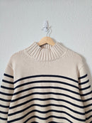 J.Crew Striped Turtleneck Sweater (3X)