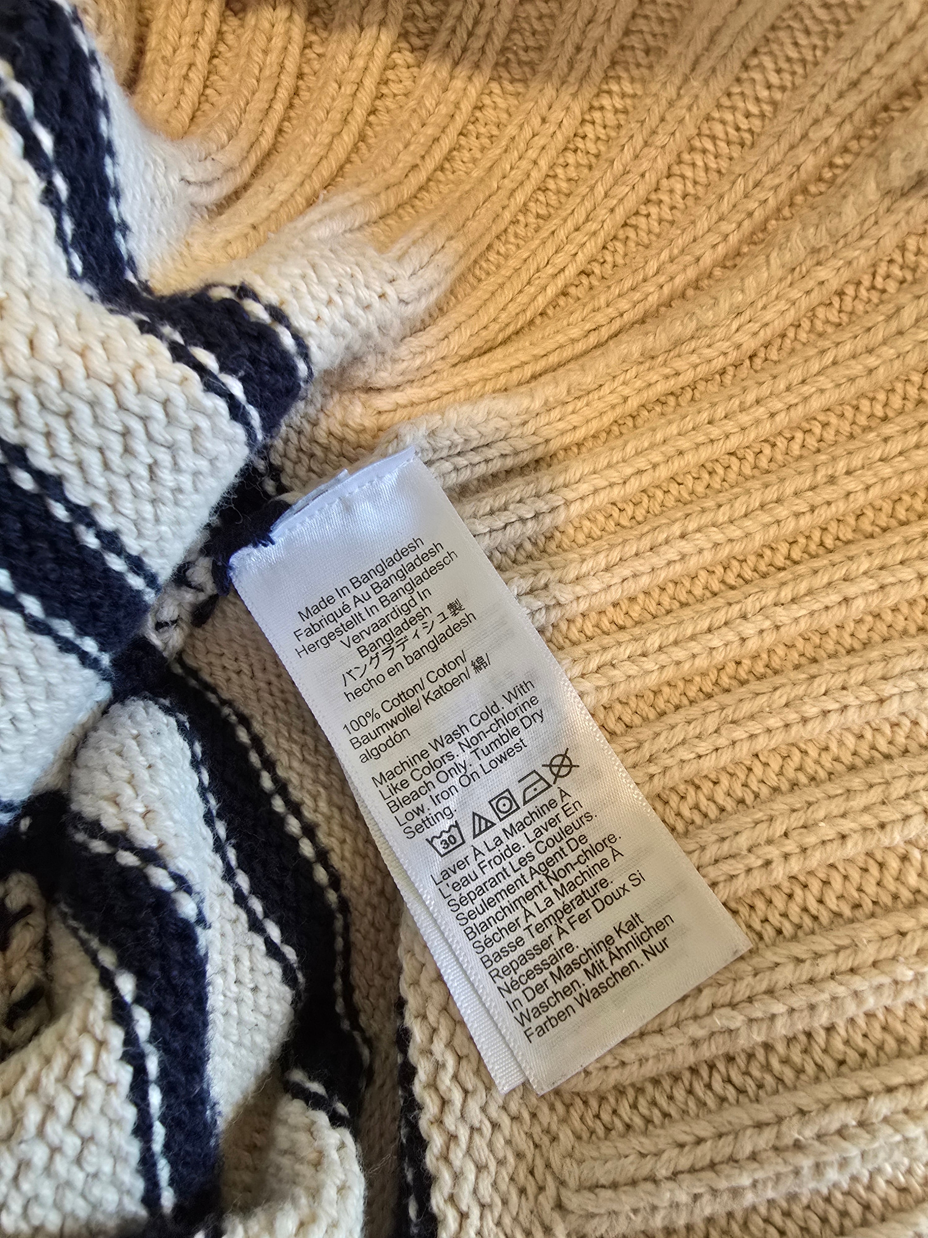 J.Crew Striped Turtleneck Sweater (3X)