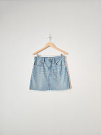 Madewell Denim Mini Skirt (27)