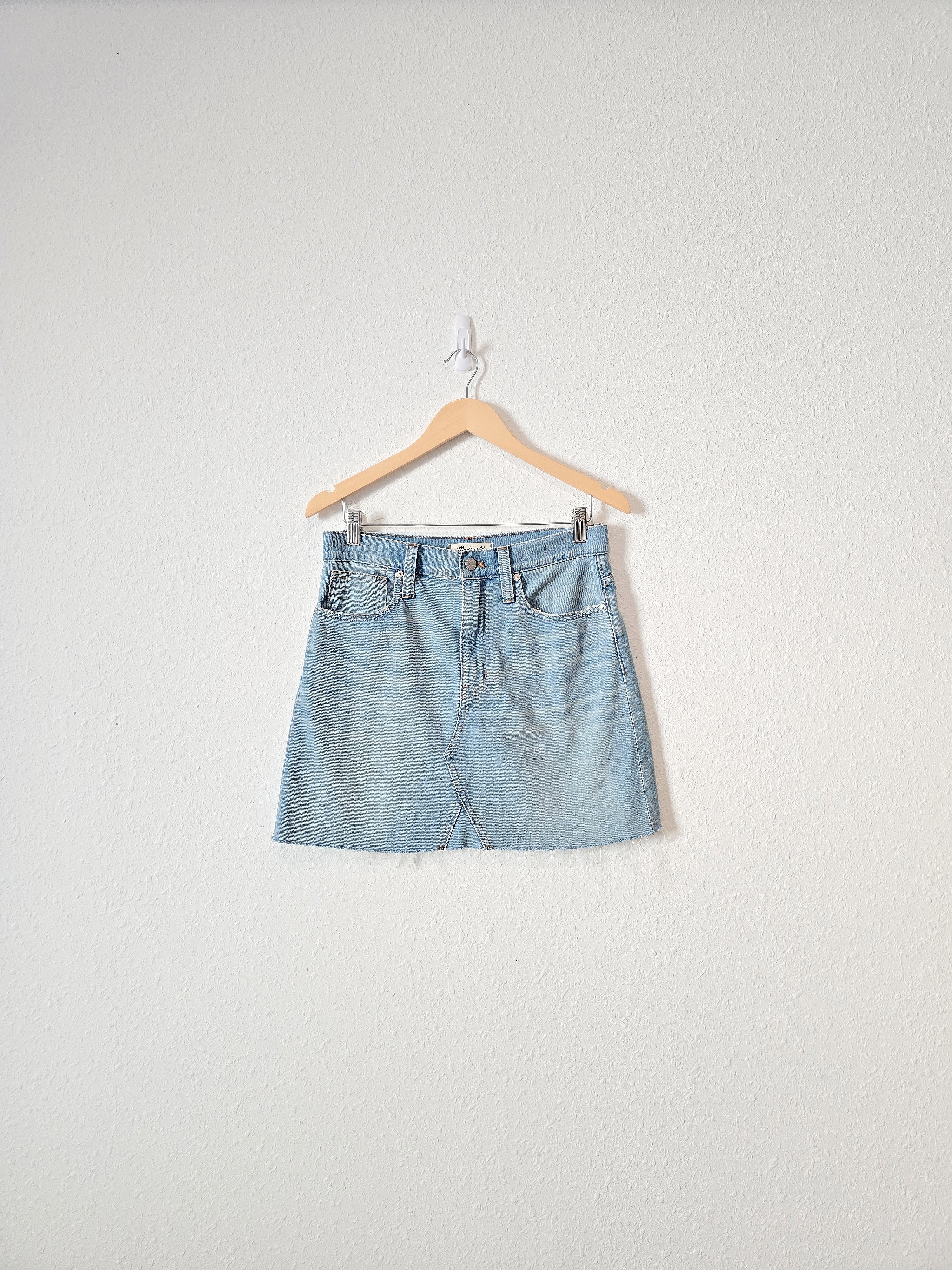 Madewell Denim Mini Skirt (27)