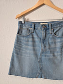 Madewell Denim Mini Skirt (27)