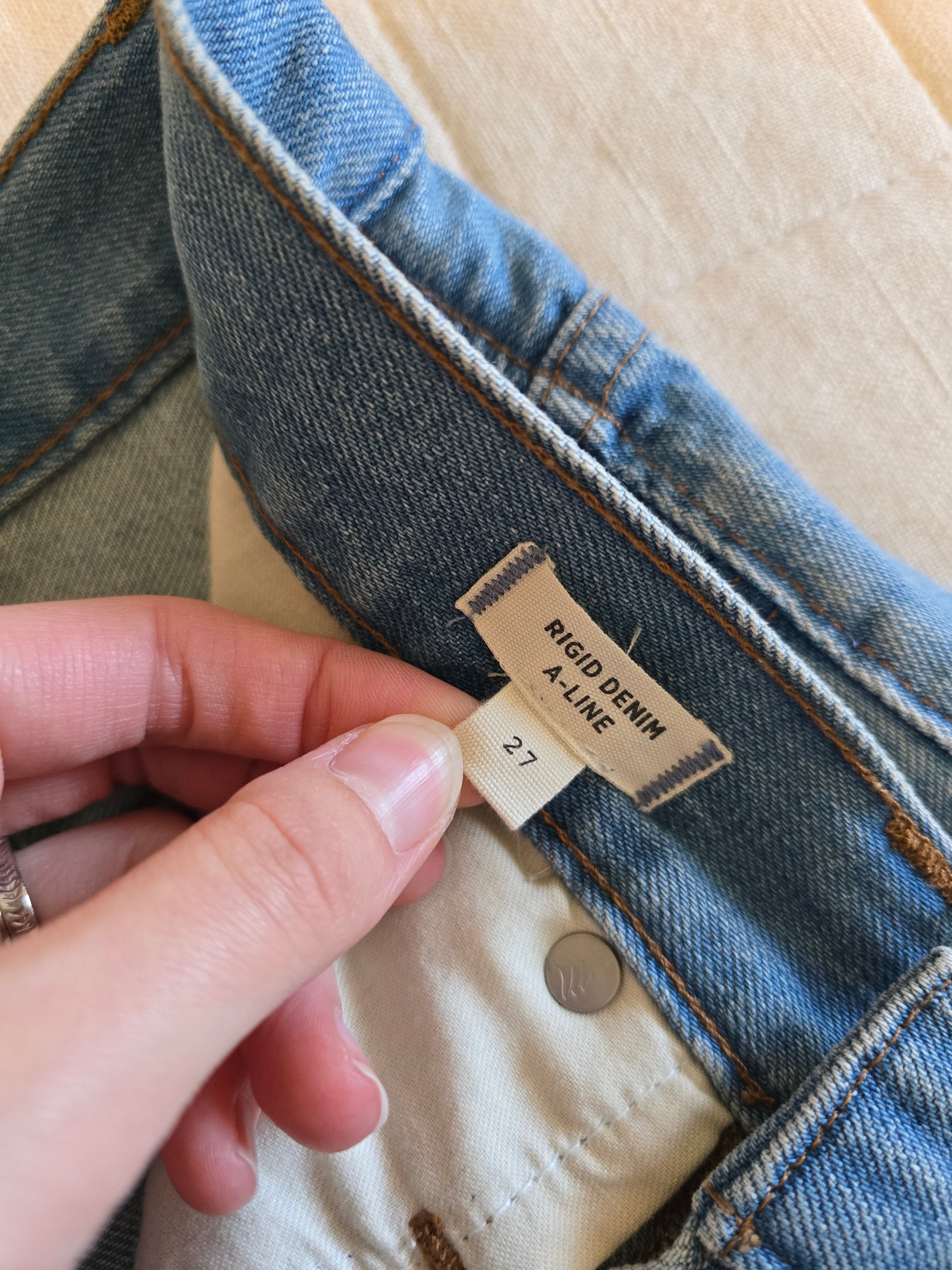 Madewell Denim Mini Skirt (27)