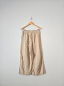 Cotton Gauze Wide Leg Pants (S)