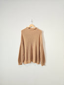 Camel Oversized Sweater (XS/S)