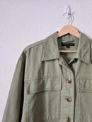 Downeast Boxy Button Up Jacket (M)