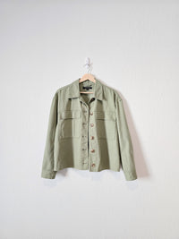 Downeast Boxy Button Up Jacket (M)