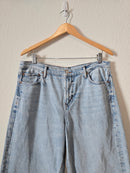 Light Wash Wide Leg Jeans (16s)