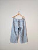 Light Wash Wide Leg Jeans (16s)