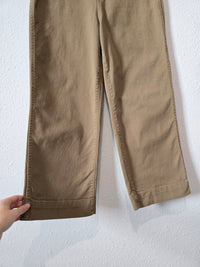 Quince Olive Wide Leg Pants (30)