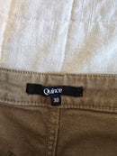 Quince Olive Wide Leg Pants (30)