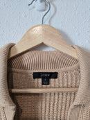 J.Crew Neutral Collared Sweater (S)