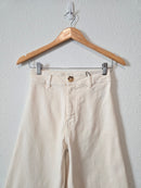 NEW Ecru Wide Leg Jeans (2)