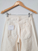 NEW Ecru Wide Leg Jeans (2)