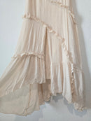 NEW Flowy Ruffle Maxi Skirt (XS)