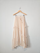 NEW Flowy Ruffle Maxi Skirt (XS)