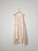 NEW Flowy Ruffle Maxi Skirt (XS)