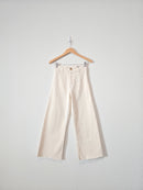 NEW Ecru Wide Leg Jeans (2)