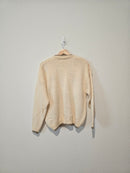 Vintage Floral Embroidered Sweater (L)
