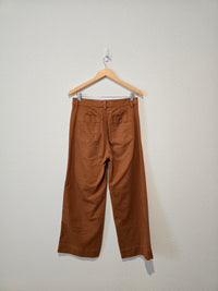 Gap Rust Wide Leg Pants (8)