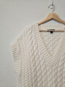 Cable Knit Sweater Vest (M)