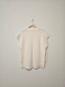 Cable Knit Sweater Vest (M)