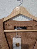 NEW Brown Ribbed Sweater (L)