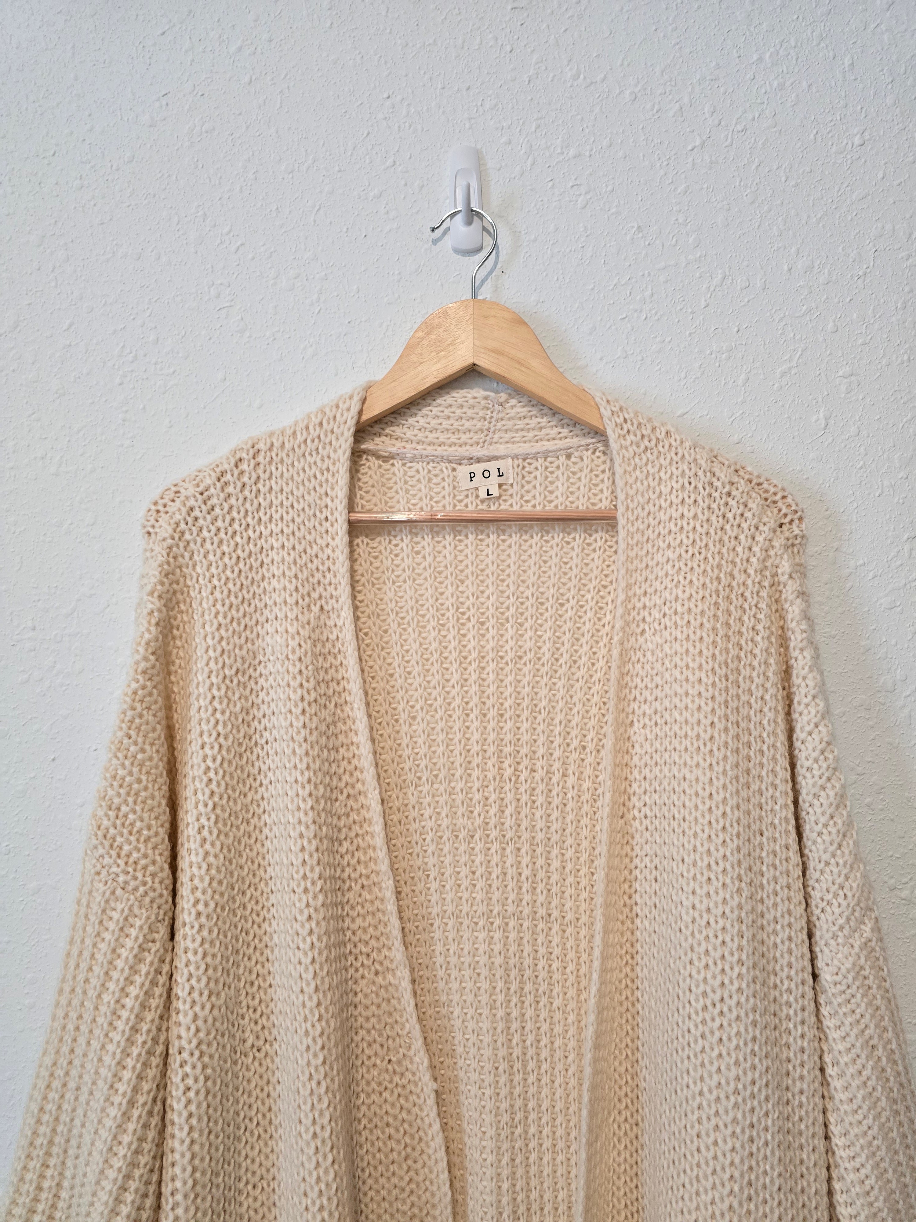 POL Chunky Duster Cardigan (L)