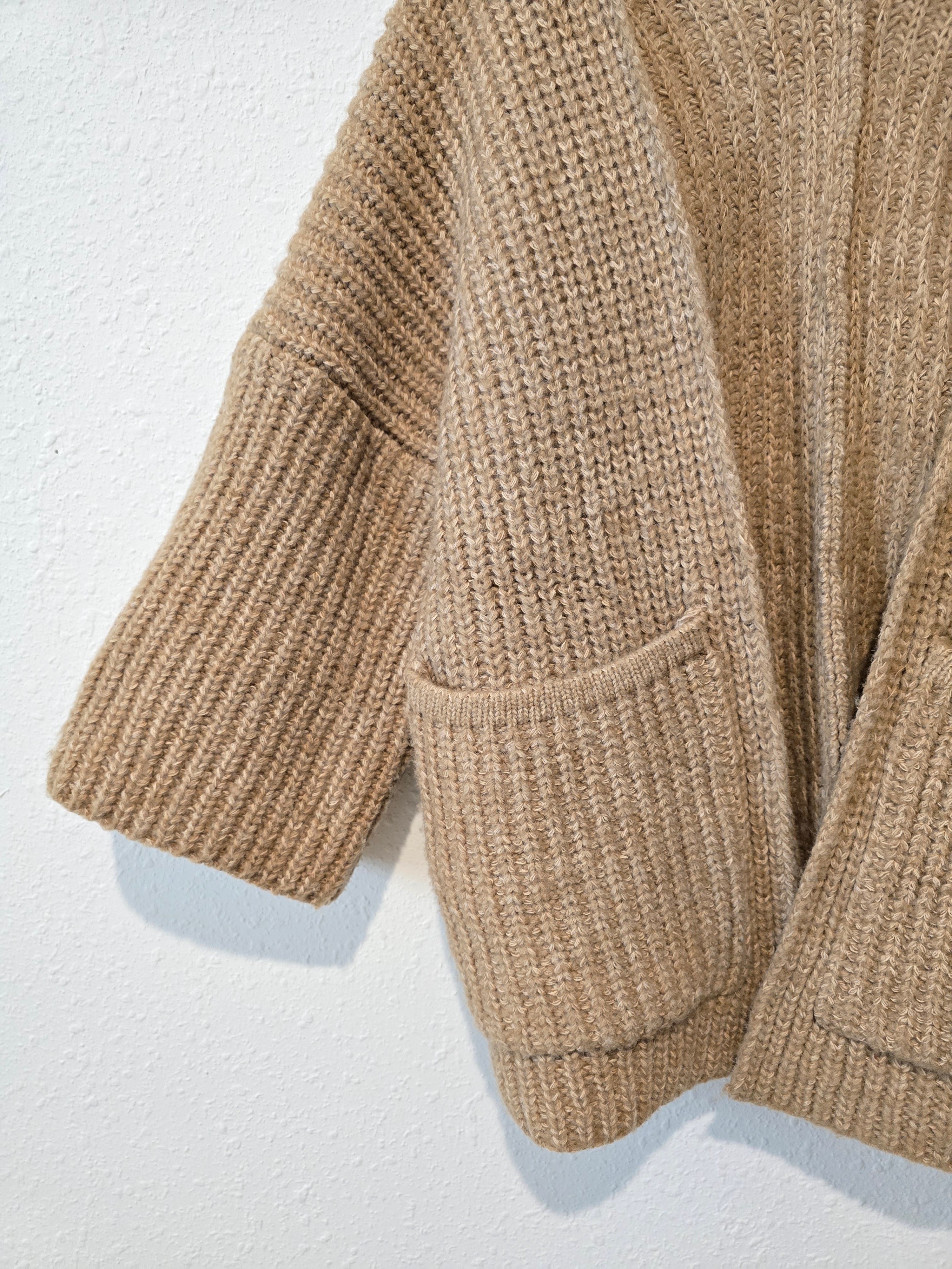 Chunky Knit Cardigan (M)