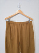 Grade & Gather Mustard Gauze Pants (M)