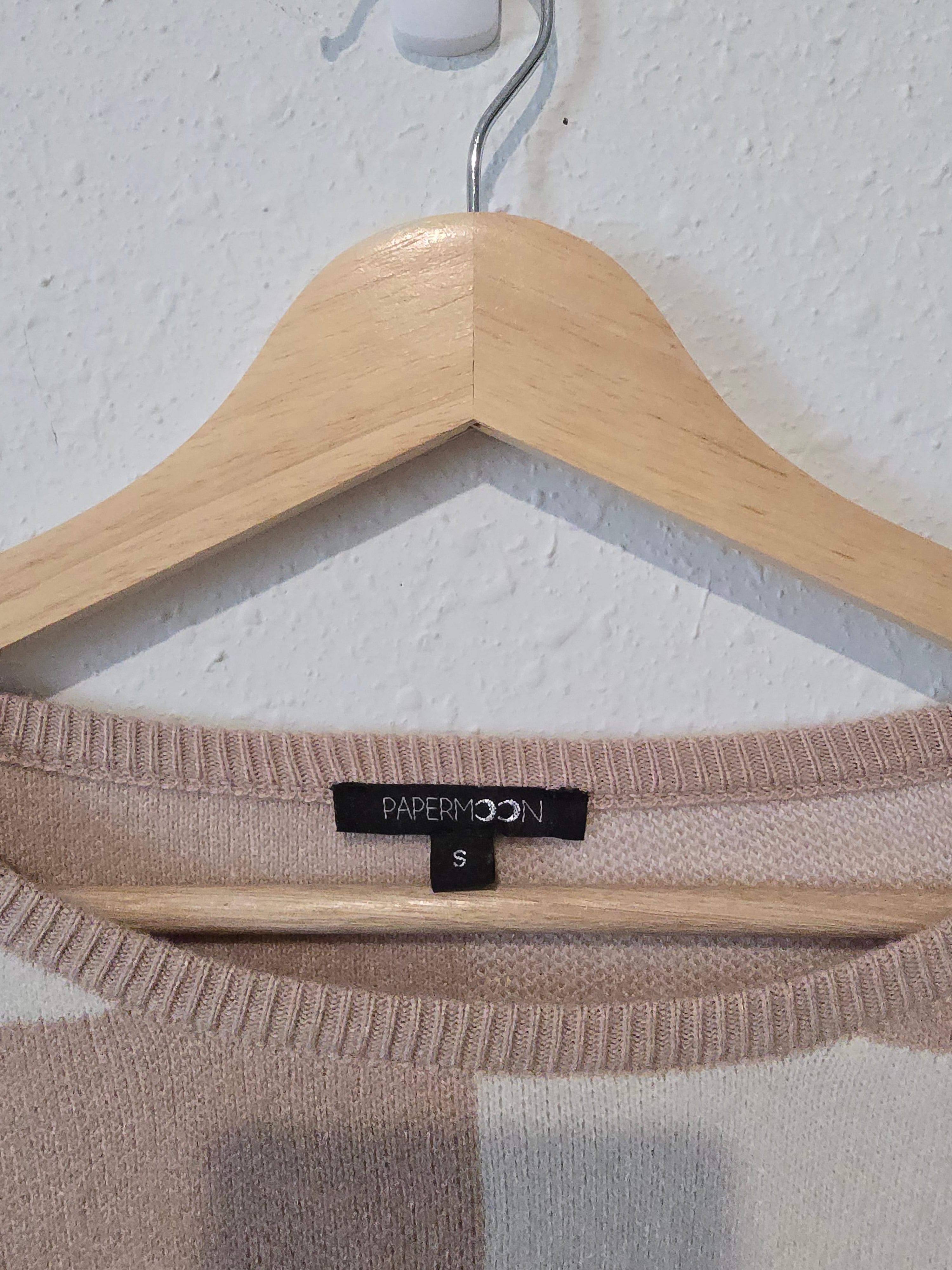 Papermoon Checkered Sweater (S)