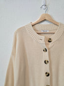 Madewell Cream Knit Cardigan (XS)