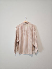 Pistola Striped Button Up Shirt (S)
