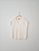 Cable Knit Sweater Vest (M)